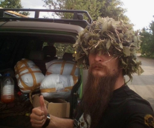 A photo-report from the soldiers showing the received help