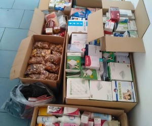 Dry food and medicine essentials for Ukrainian defenders