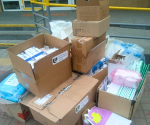 Essential supplies and medical equipment for frontline medics