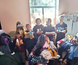 Food and hygiene essentials for refugees