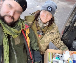 Medical aid for soldiers from Uman Humanitarian Center
