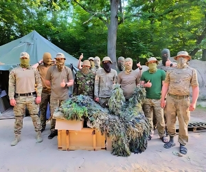 Soldiers received kikimoras from Uman Humanitarian Center