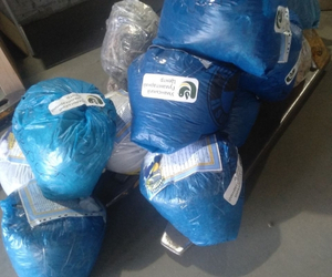 Warm clothing for frontline communities